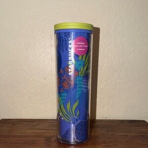 Starbucks Hawaii Turtle Collection Blue and Green Tumbler